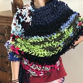 Mi Proyecto del curso: Moda sostenible: iníciate en el upcycling. Un proyecto de Artesanía, Creatividad, Diseño, Diseño de moda, Diseño de producto, Diseño de vestuario, Tejido y Teñido Textil de Ana Arcia R. - 27.03.2021