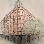 Mon projet final . Watercolor Painting project by lauranne_martindn - 03.27.2021