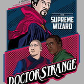Marvel Comics - Doctor Strange. Design e Ilustração tradicional projeto de Nicolas Gabriel - 26.03.2021