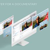 Poster for a documentary. Documentar, and Photograph project by Maria Nilo - 03.28.2021