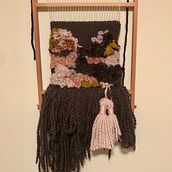 Weave with texture dark backround. Arts, Crafts, Embroider, and Fiber Arts project by pngbright - 03.28.2021