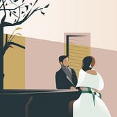 The Wedding 2021. Un progetto di Illustrazione digitale, Graphic design e Illustrazione tradizionale di Nicola Cerquetti - 28.03.2021