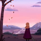 Ilustración Anna Frozen  Ein Projekt aus dem Bereich Kinderillustration von Batirtze Abuin - 28.03.2021