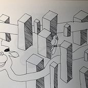 Meu projeto do curso: A arte de desenhar: transforme seus rabiscos em arte. Un progetto di Disegno di Rahel - 28.03.2021