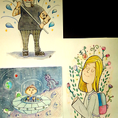 Ilustración Infantil en acuarelas. Watercolor Painting project by Mairim Rojas - 03.29.2021