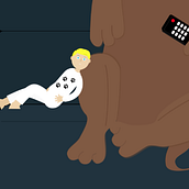 Cortometraje "Perro abandonado". Un progetto di Motion graphics di Sandra Elías N. - 10.11.2019