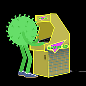 Covid-19 Arcade. Un progetto di Motion graphics di Sandra Elías N. - 05.05.2020