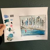 My project in Exploratory Sketchbook: Find Your Drawing Style course. Children's Illustration, Traditional illustration, and Naturalistic Illustration project by Petya Kirilova-Grady - 03.29.2021