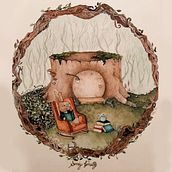 Bartolomeu, o coelho. Un proyecto de Creatividad, Dibujo, Ilustración tradicional, Pintura y Pintura a la acuarela de ana beatryz - 01.07.2020