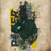 We built this city (Digital collage). Architectural Illustration, Collage, Digital Illustration, Editorial Illustration, and Traditional illustration project by Jose Castaneda-Romero - 03.29.2021