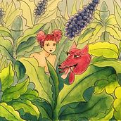 My project in Botanic Animal House: Watercolour, Ink and Graphite course. Ilustração tradicional projeto de Tiff Oben - 29.03.2021