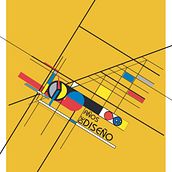 Cartel conmemorativo de los 100 años de la escuela de la Bauhaus . Graphic Design project by José Gómez - 03.29.2021