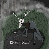 Wendigo. Creativit, Digital Drawing, and Digital Illustration project by Mcky - 03.30.2021