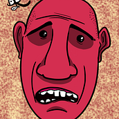 Ilustración cara . Ilustrație tradițională & Ilustrație digitală de Daniel Regidor Hernández - 03.30.2021