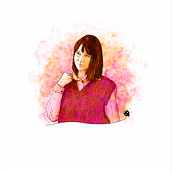Retrato lily, color y B&N. Portrait Drawing, Traditional illustration, and Digital Illustration project by El Dibujante Secreto - 03.28.2021