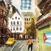My project in Urban Landscapes in Watercolor course. Architectural Illustration, Drawing, Painting, and Watercolor Painting project by Tom Itterbeek - 03.30.2021