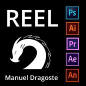 REEL - MANUELDRAGOSTE. 2D Animation, Design, and Audiovisual Post-production project by Manuel Dragoste - 03.30.2021
