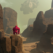 Ilustración fantástica 3D con Blender. 3D, and 3D Modeling project by Leonel Romero - 03.30.2021