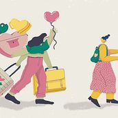 Mi Proyecto del curso: Ilustración editorial para revistas. Drawing, Character Design, and Traditional illustration project by Ana Romero - 03.30.2021