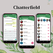 Chatterfield -Messaging App- Ein Projekt aus dem Bereich App-Design, Mobile Design und UX / UI von Nur Mansuroğlu - 01.12.2020