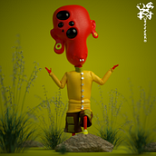 Mi Proyecto del curso: Diseño de ropa 3D con Marvelous Designer - PersonaJE CINCO. 3D, and 3D Animation project by Charles Ortiz Hurtado - 03.31.2021