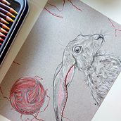 beyond my control. Un projet de Dessin artistique, Illustration botanique, Dessin, Illustration traditionnelle, Dessin au cra , et on de Kimi Frank - 01.12.2017