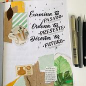 Mi Proyecto del curso:  Bullet journal creativo: planificación y creatividad . Traditional illustration, Lettering, Drawing, H, and Lettering project by Mónica Angulo Pinto - 03.31.2021
