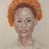 Mi Proyecto del curso: Cuaderno de retratos en acuarela. Desenho de retrato projeto de kcornejo24 - 01.04.2021