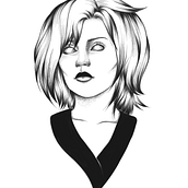 Portrait of Debbie Harry. Un proyecto de Pintura digital de Anamaria Cristina - 01.04.2021