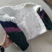 Mi Proyecto del curso: Crochet: crea prendas con una sola aguja. Crochet project by steffaru - 04.01.2021
