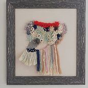 Tapices y bordados inspiración de mar . Embroider project by nancyhuamanch - 04.01.2021