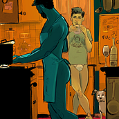 Carbonara. Un proyecto de Ilustración digital de Ego Rodriguez - 01.04.2021