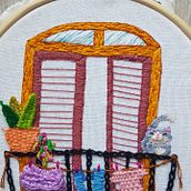 Mi Proyecto del curso: Técnicas avanzadas de bordado: puntadas y composiciones con volumen. Embroider project by Julieth Villada - 04.01.2021