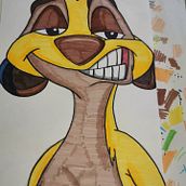 Dibujo con Marcadores . Pencil Drawing, Traditional illustration, and Children's Illustration project by Keissy Soto - 03.02.2020