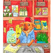 Mi Proyecto del curso: Ilustración en acuarela con influencia japonesa . Ilustrație pentru copii de Jet Pi Navarrete - 04.01.2021