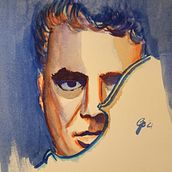 Il mio progetto del corso: Ritratto artistico ad acquerello. Watercolor Painting project by infogbaldini - 04.01.2021