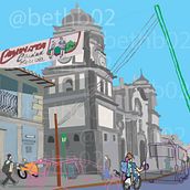 Mi Proyecto del curso: Ilustración arquitectónica: capta la personalidad de una ciudad. Un proyecto de Animación de bethaniabalza - 02.04.2021