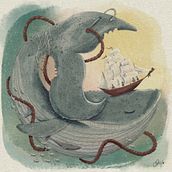 Canción del mar. Un progetto di Illustrazione digitale e Illustrazione infantile di Aron Morales - 17.01.2021