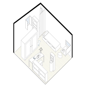 Petit Cabanon - Introducción al dibujo arquitectónico en AutoCAD. Un proyecto de Arquitectura y Dibujo de Catalina Gómez - 01.04.2021