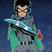 Damian Wayne Ein Projekt aus dem Bereich Traditionelle Illustration von Diana Cano Maynez - 30.03.2021