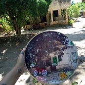 Foto afetiva bordada. Un proyecto de Artesanía, Bordado, Diseño y Fotografía de Natália Da Silva Moraes - 02.04.2021