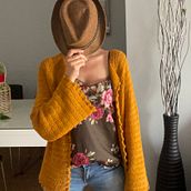 Mi Proyecto del curso:  Top-down: prendas a crochet de una sola pieza. Projekt z dziedziny Sz i dełkowanie użytkownika bei_tricks - 02.04.2021