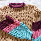 Mi Proyecto del curso: Crochet: crea prendas con una sola aguja. Crochet project by Elvira Amador Domínguez - 04.02.2021