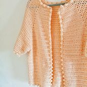 Mi Proyecto del curso:  Top-down: prendas a crochet de una sola pieza. Crochet project by yulybertelbossa - 04.02.2021