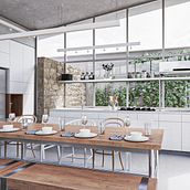 Casa Arujá Ein Projekt aus dem Bereich 3D und Innenarchitektur von Eduardo Petarle de Souza - 02.04.2021