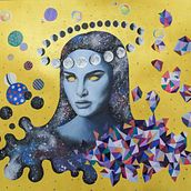 Miss Universe. Un progetto di Pittura acrilica e Belle arti di Aida Yunusova - 02.04.2021