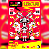 Mi Proyecto del curso: Carteles de rock ilustrados. Un proyecto de Ilustración tradicional, Ilustración digital e Ilustración vectorial de Vao Andrews - 02.04.2021