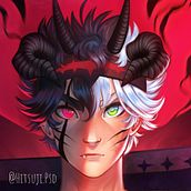 Asta - Black Clover. Drawing, Digital Drawing, Manga, Character Design, Traditional illustration, and Digital Illustration project by Layonn Souza - 03.31.2021