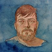 Watercolor Portrait Project II @manu.komi. Artistic Drawing, Fine Arts, Painting, Portrait Drawing, and Watercolor Painting project by Manu Komi - 04.03.2021