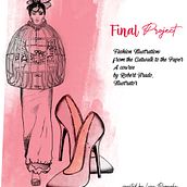 My project in Fashion Illustration: from the Catwalk to the Paper course. Fashion Design project by Lara Rogovska/Chaika - 04.03.2021